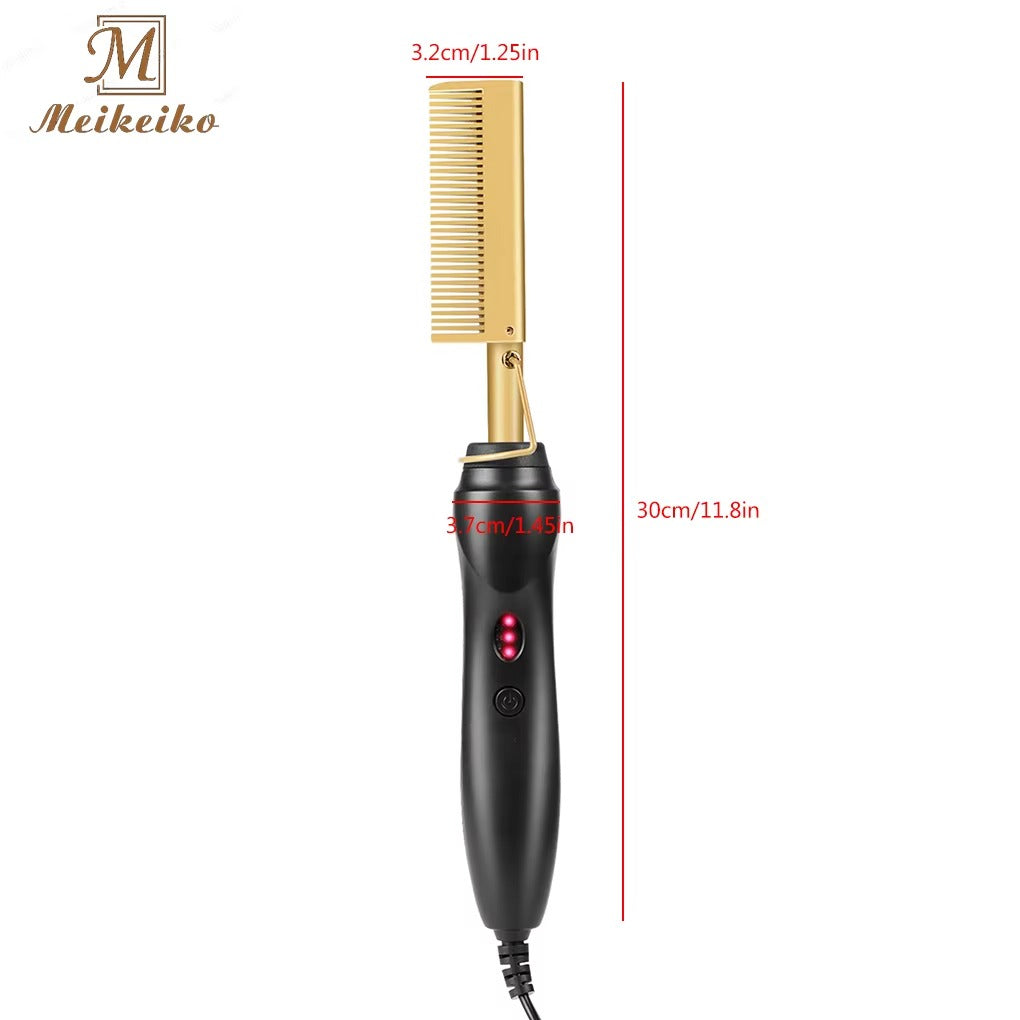2in1 straightening brush