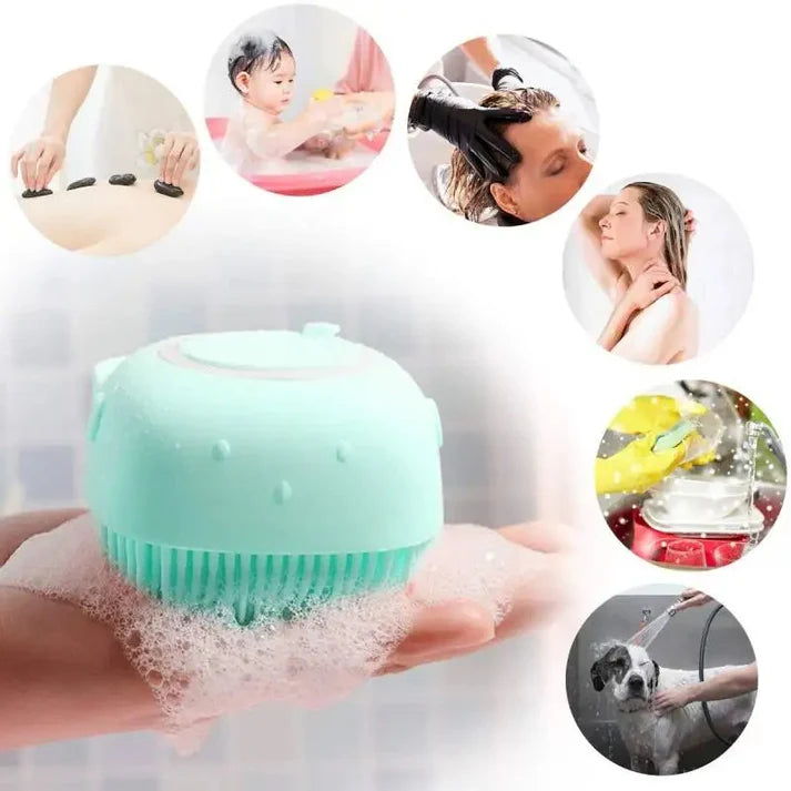 the silicone scalpease brush