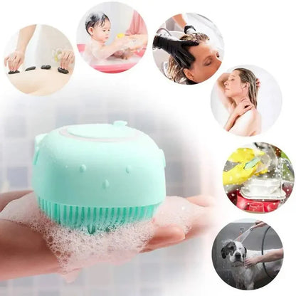 the silicone scalpease brush