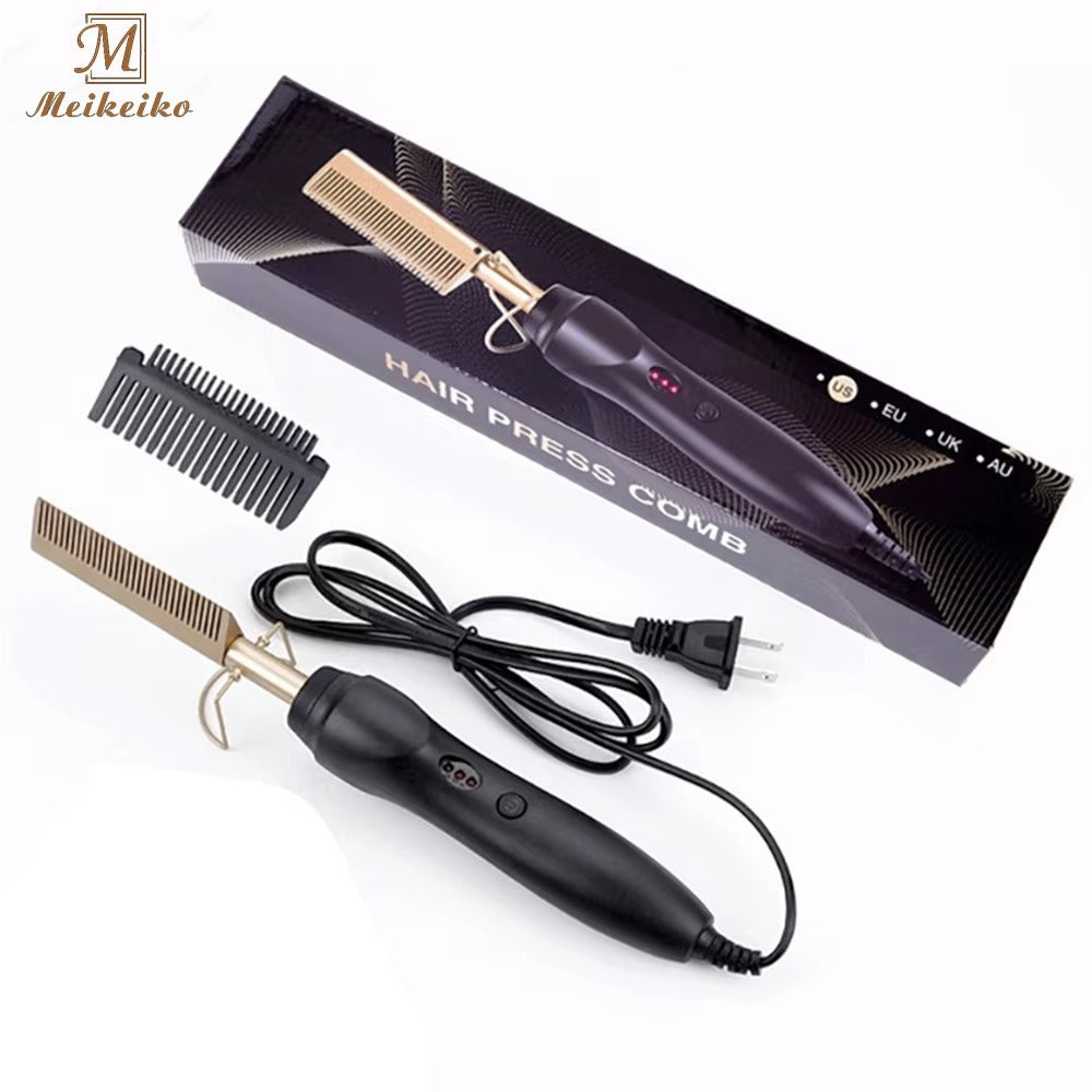 2in1 straightening brush