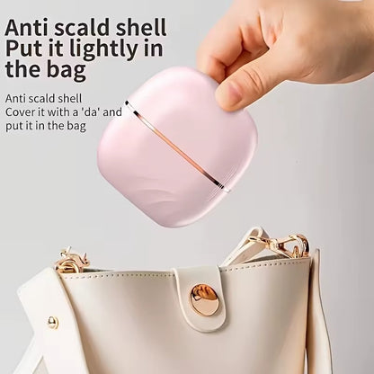 mini portable hair straightener