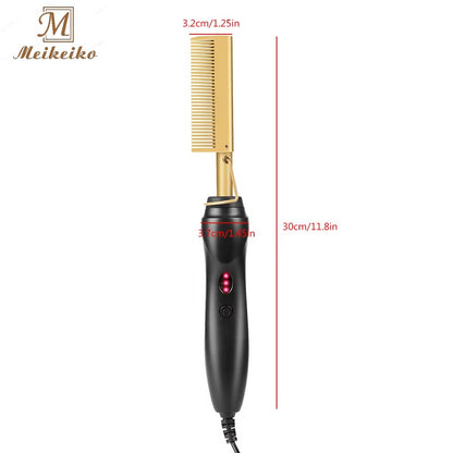 2in1 straightening brush